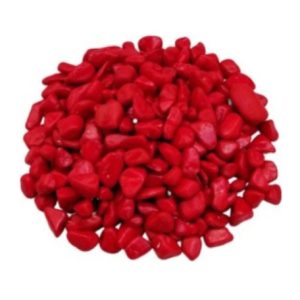 AKVARYUM TAŞI 10 KG ( BOYUT NO: 1 ) RENK: KIRMIZI